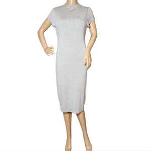 Stella Luce jersey stretch short sleeve midi dress